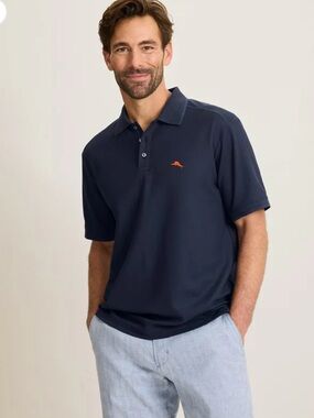 TOMMY BAHAMA Emfielder Supima Polo